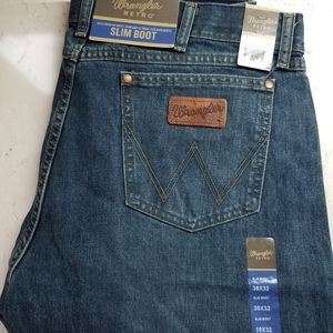 Wrangler Men's 77MWZRW Retro Slim Boot 38x32